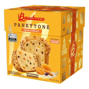 Panettone Frutas e Damasco 500g