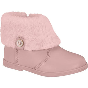 Bota Infantil Molekinha 2706.317 Feminina Rosa