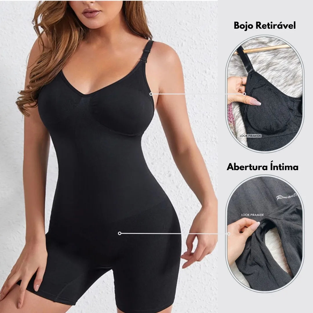 Cinta Macaquinho Modelador Regata Alta Compressão [PAGUE 1 LEVE2 ]