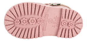 Bota Tratorado Infantil Molekinha Coração Preta