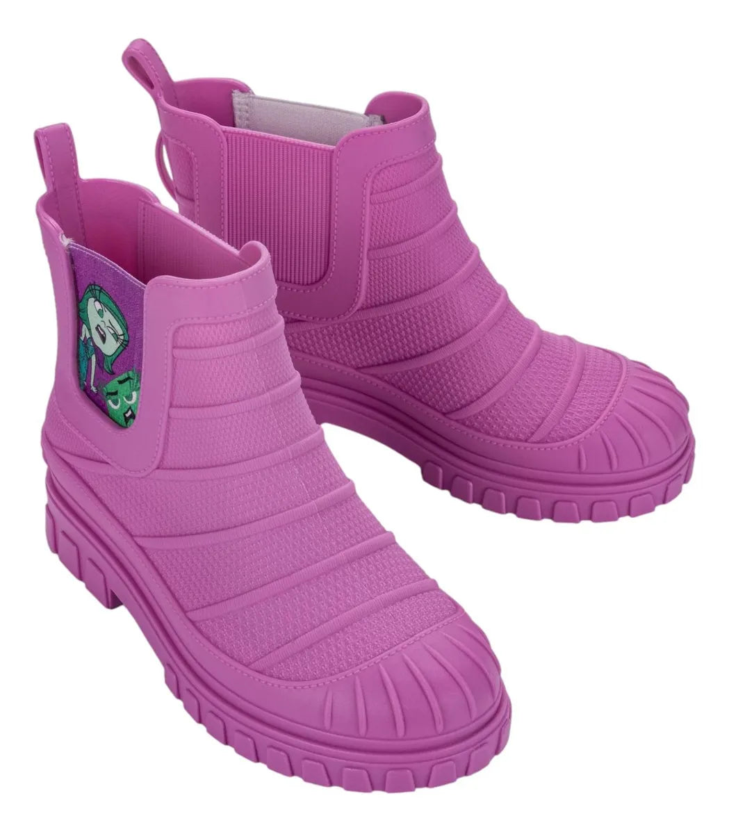 Bota Infantil Lilás Divertidamente Disney Collection Grendene Kids