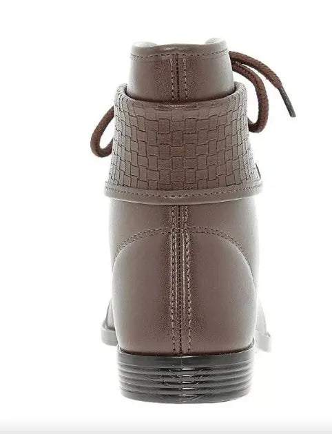 Bota Coturno Moleca Marrom
