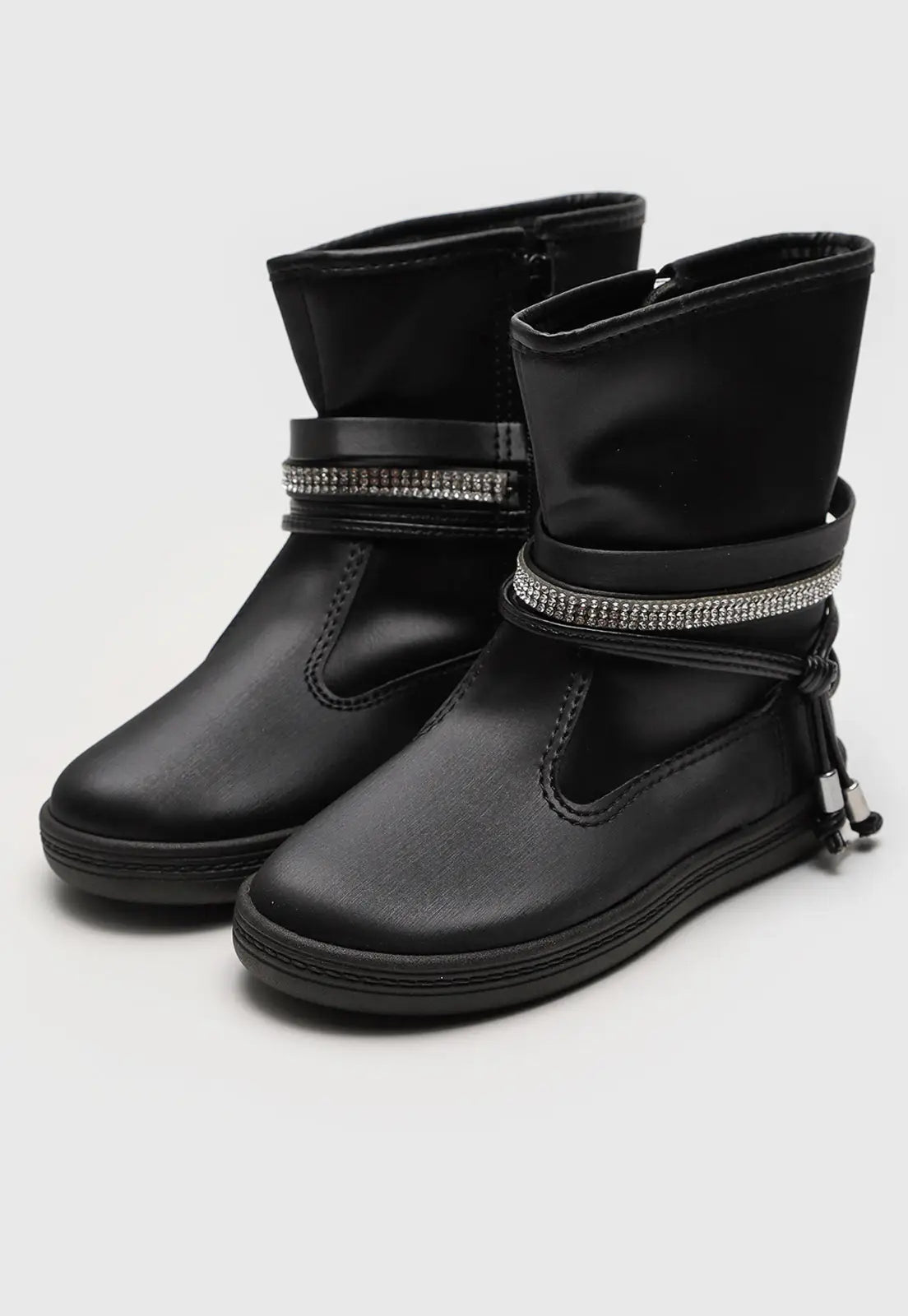 Bota Infantil Molekinha Hotfix Preta