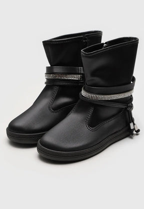 Bota Infantil Molekinha Hotfix Preta